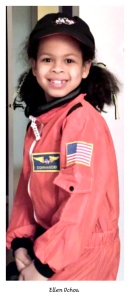She makes such an adorable astronaut!