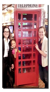 Old school phone booth replica!